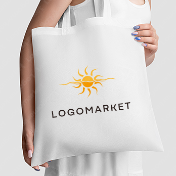 太陽とエネルギーと 安心感のロゴ