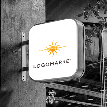 太陽とエネルギーと 安心感のロゴ