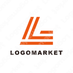 Lとスピードとラインのロゴ