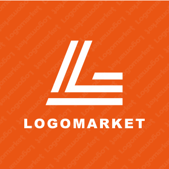 Lとスピードとラインのロゴ