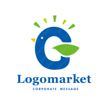 自然と成長とつながりのロゴ