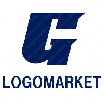 Gとアルファベットのロゴ