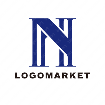  Nとモダンと シンプルのロゴ