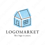 家と線とさわやかのロゴ