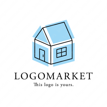 家と線とさわやかのロゴ