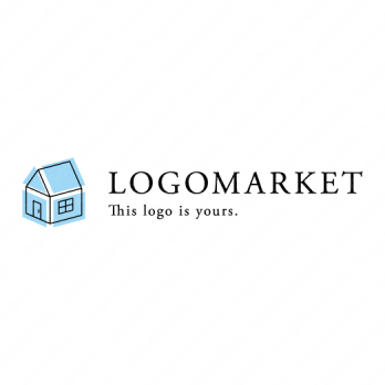 家と線とさわやかのロゴ