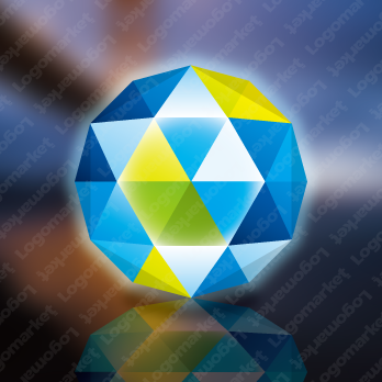 Aとaと虹のロゴ