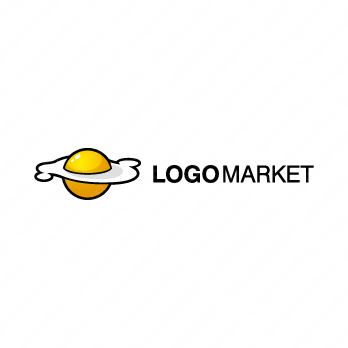 たまごと目玉焼きと宇宙のロゴ