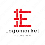 Eとeと和風のロゴ