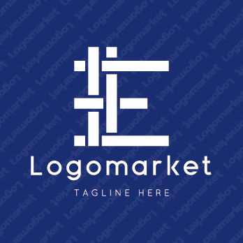 Eとeと和風のロゴ