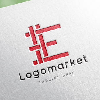 Eとeと和風のロゴ