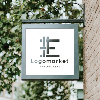 Eとeと和風のロゴ