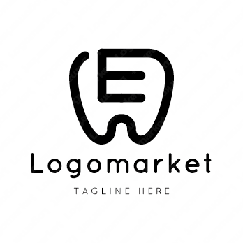 Eとeと歯のロゴ
