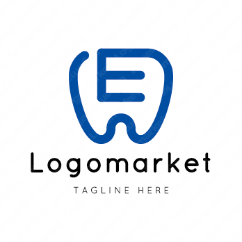 Eとeと歯のロゴ