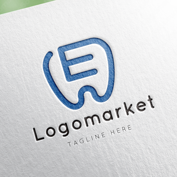 Eとeと歯のロゴ