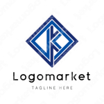 Kとkと菱形のロゴ