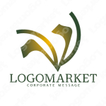 なびくとしなやかと柔軟のロゴ