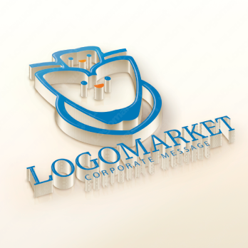 Aとaと虹のロゴ