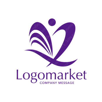 ハートと青い鳥と健やかさのロゴ