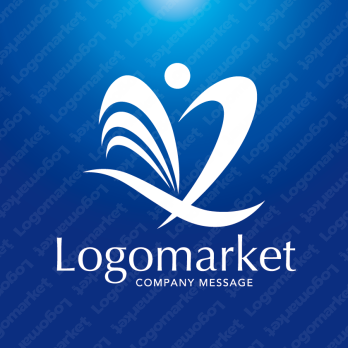 ハートと青い鳥と健やかさのロゴ