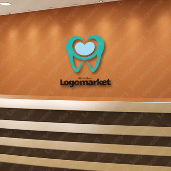 歯と安心と信頼のロゴ