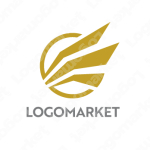 繋がりと美容と翼のロゴ