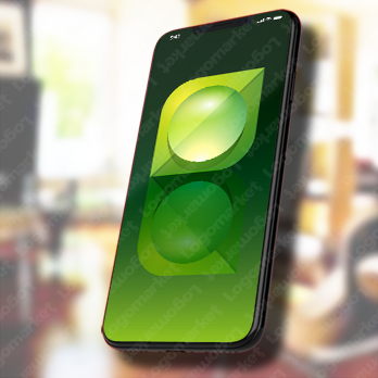 ドロップと自然と水のロゴ