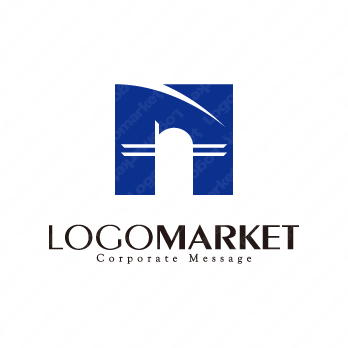 Nと門と門出のロゴ