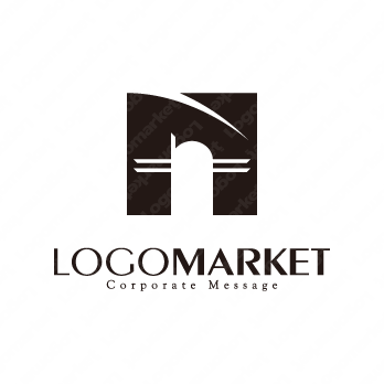 Nと門と門出のロゴ