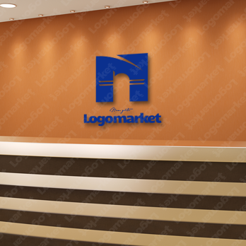 Nと門と門出のロゴ