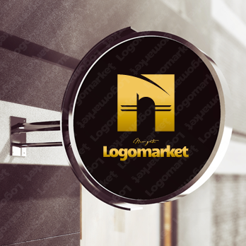 Nと門と門出のロゴ