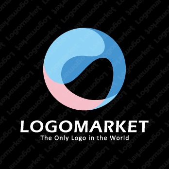 マーブルと混ざるとビー玉のロゴ