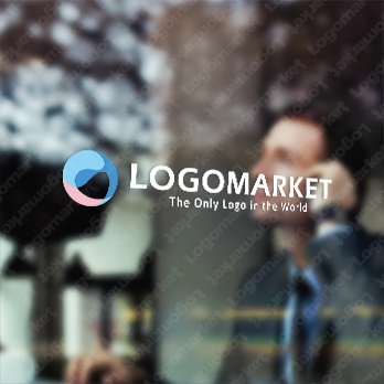 マーブルと混ざるとビー玉のロゴ