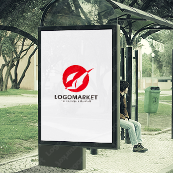 鳥とスタンバイと日本のロゴ