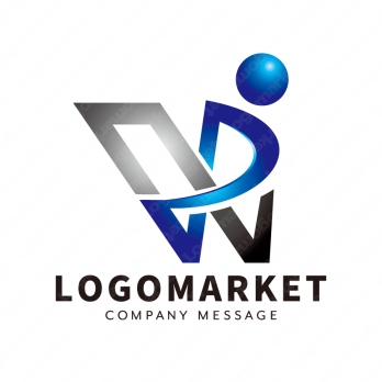 Wとサポートと寄り添うのロゴ