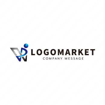 Wとサポートと寄り添うのロゴ