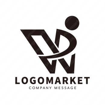 Wとサポートと寄り添うのロゴ