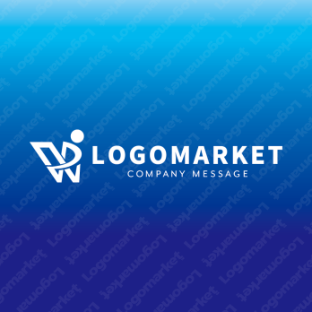 Wとサポートと寄り添うのロゴ