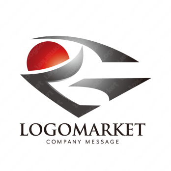 Gと刀とシャープのロゴ