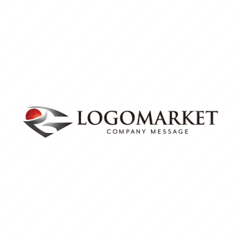 Gと刀とシャープのロゴ