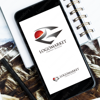 Gと刀とシャープのロゴ