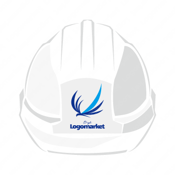 Eと翼と力強いのロゴ