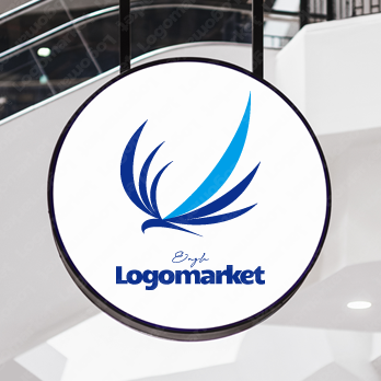 Eと翼と力強いのロゴ