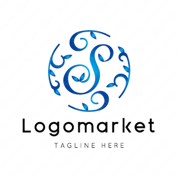 Sとsと自然のロゴ