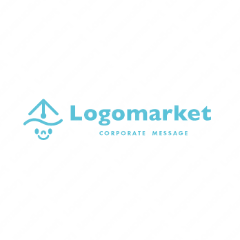 親しみと知性とつながりのロゴ