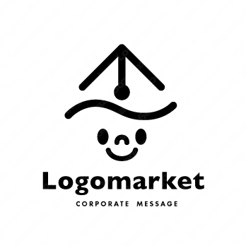 親しみと知性とつながりのロゴ