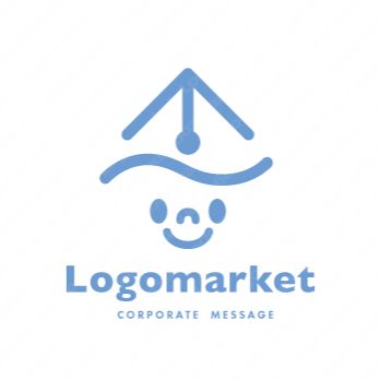 親しみと知性とつながりのロゴ