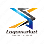 Sと稲妻とエネルギーのロゴ