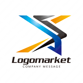 Sと稲妻とエネルギーのロゴ