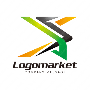 Sと稲妻とエネルギーのロゴ